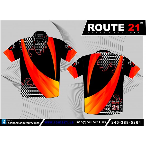 Custom pit crew shirt 23-2021
